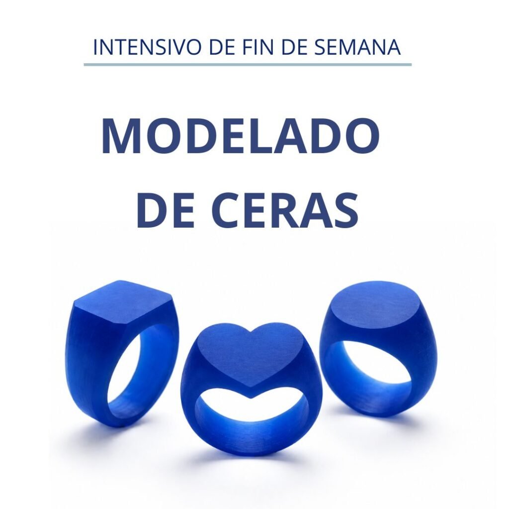 Intensivo de modelado de ceras para joyería - workshop Zengue