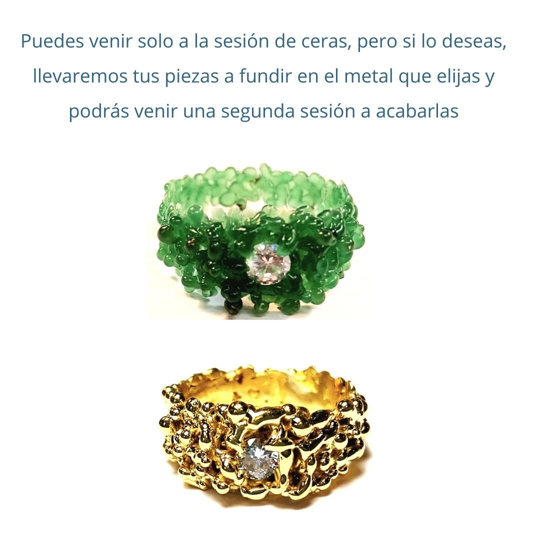 Intensivo de modelado de ceras para joyería - workshop Zengue