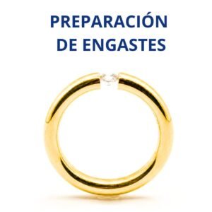 Preparación de engastes - workshop Zengue