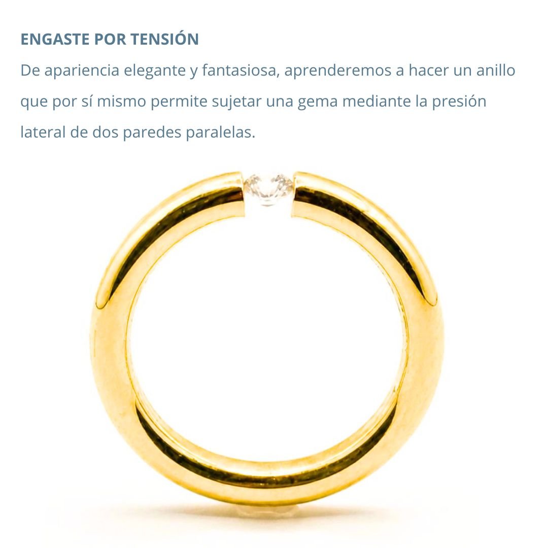 Preparación de engastes - workshop Zengue